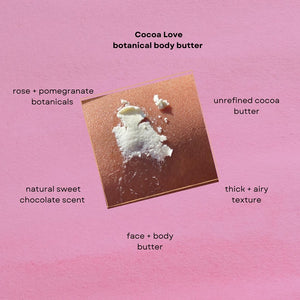 Cocoa Love : Rose Beauty Butter 8oz